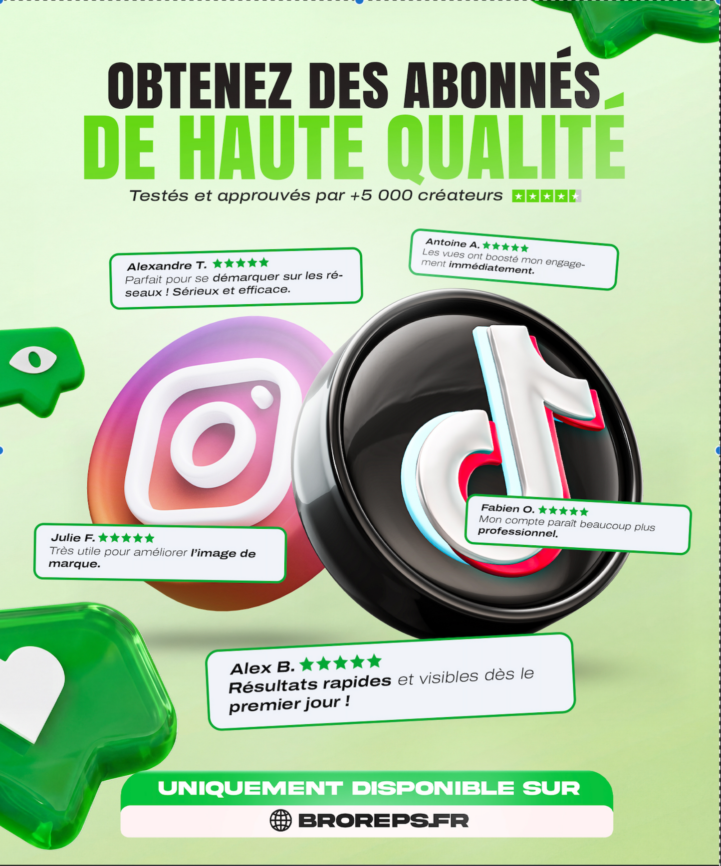 Abonnés Instagram